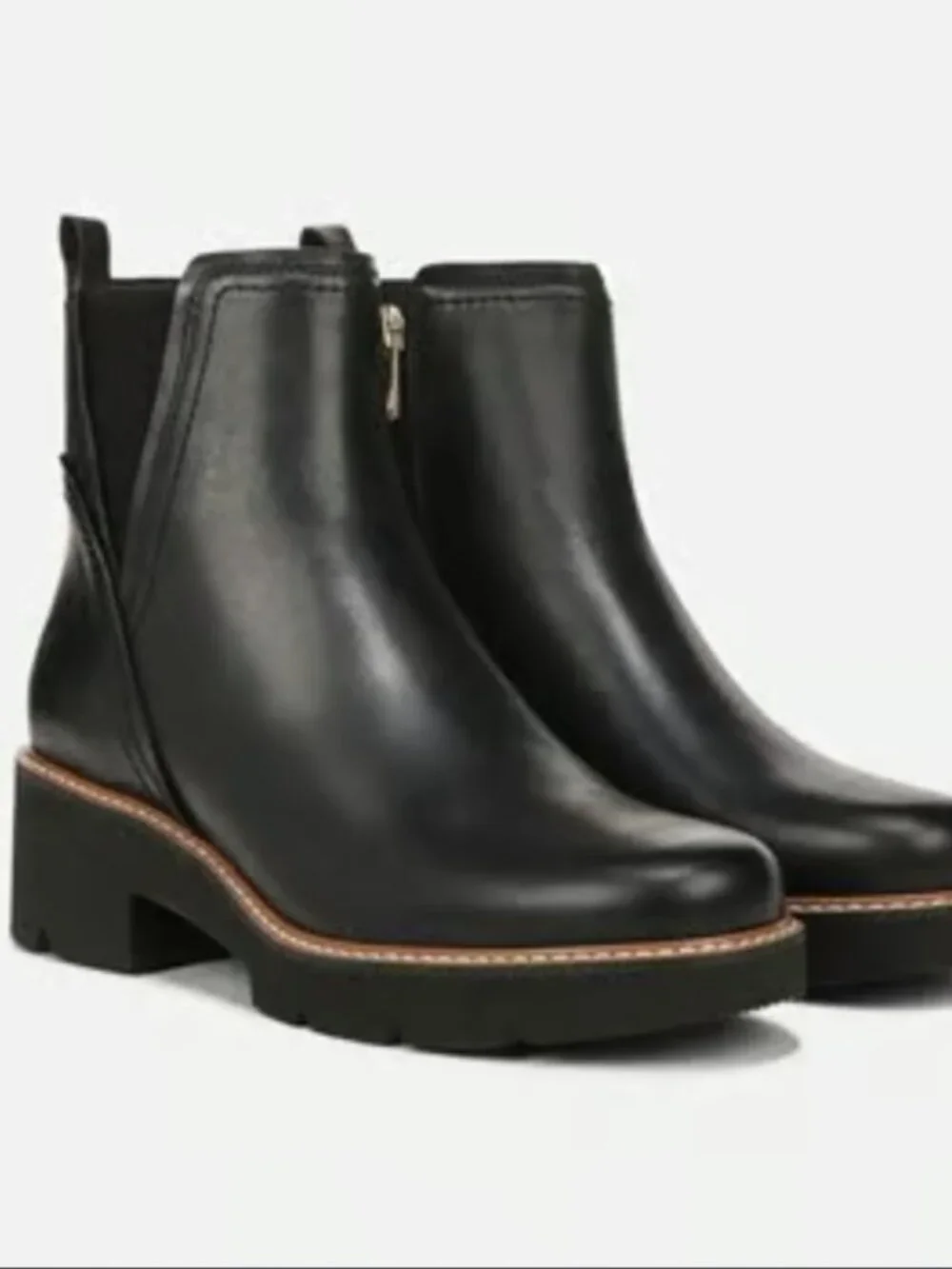 Naturalizer Darry Booties – Black Leather – Size 5 (BNWT)